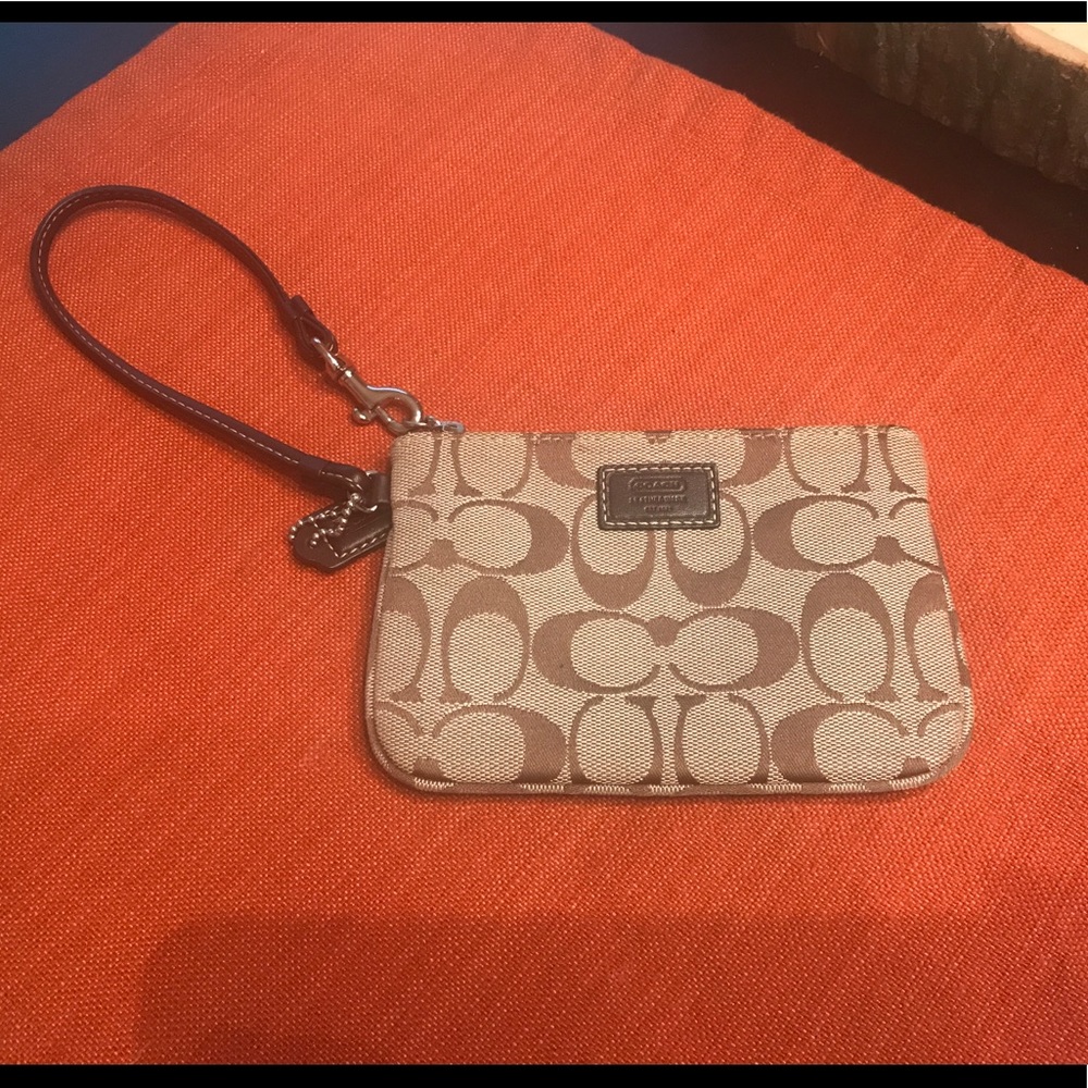 Coach wristlet/change purse.